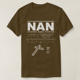 Nadi Internationale Luchthaven NAN T-shirt