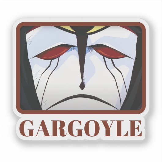 Nadia The Secret of Blue Water - Gargoyle Sticker (Voorkant)