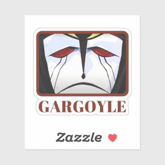 Nadia The Secret of Blue Water - Gargoyle Sticker (Vel)