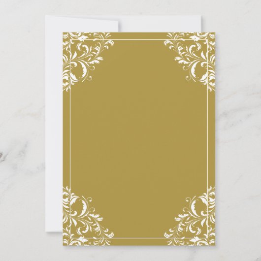 Nadine Seating Chart Table List Kaart | Goud (Achterkant)