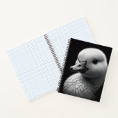 Nadine the Goose - Art Spiral Notebook Notitieboek (Binnen)
