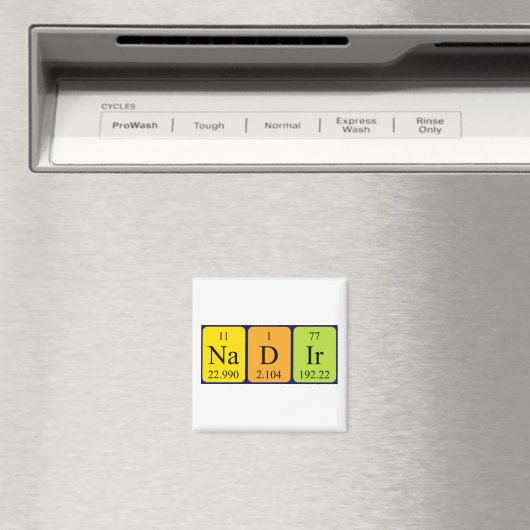 Nadir periodiek table name magnet (Insitu (Vaatwasser))