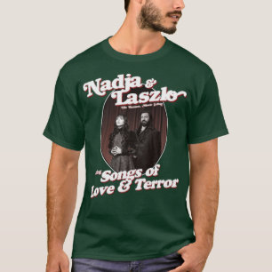 Nadja En Laszlo zingen liedjes van liefde en terre T-shirt
