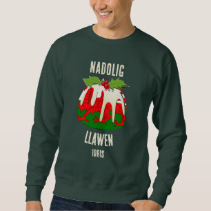 Nadolig Llawen WALES Welsh Vrolijk Kerstgezin Trui