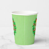 Nadolig Llawen Welsh Merry Kerstmis Papieren Bekers (Rechts)