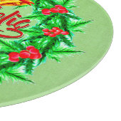 Nadolig Llawen Welsh Merry Kerstmis Snijplank (Hoek)