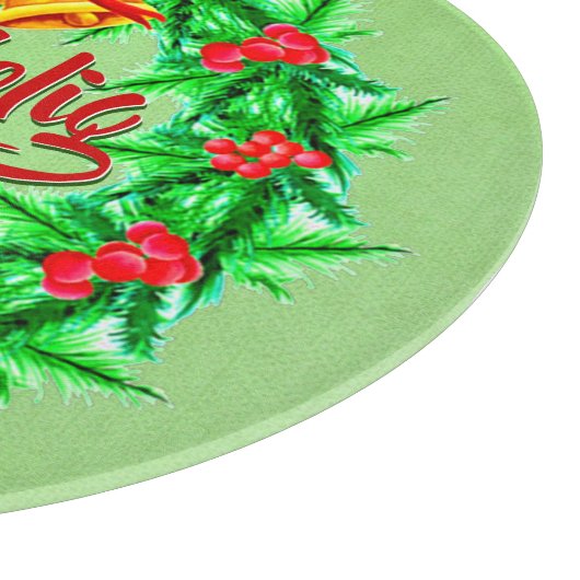 Nadolig Llawen Welsh Merry Kerstmis Snijplank (Hoek)