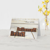 Nadruk op Vandaag Kaart (Gele Bloem)