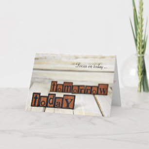 Nadruk op Vandaag Kaart