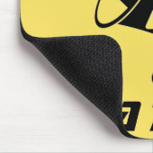 "Nadruk van de zaak" Muismat (Hoek)