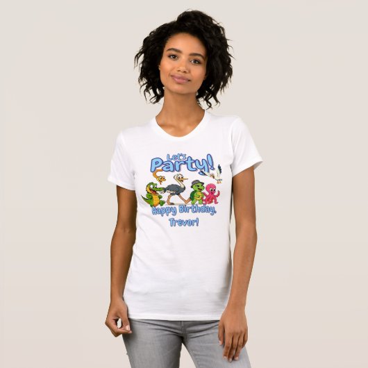 Nae Nae & Lulu Adventures Birthday Mom Tshirt (Voorkant volledig)