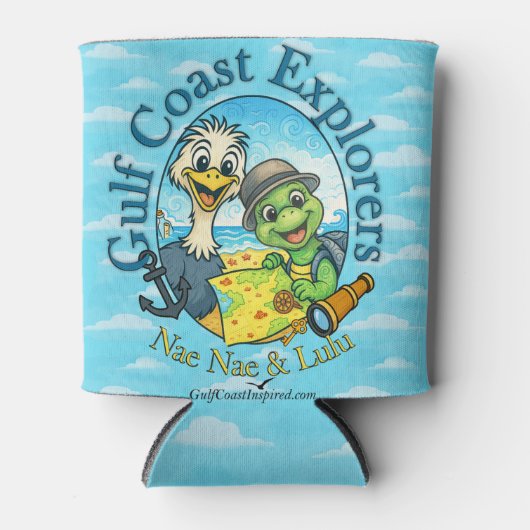 Nae Nae & Lulu Adventures Can Cozy Blikjeskoeler (Voorkant)