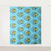 Nae Nae & Lulu Adventures Tapestry Background Wandkleed (Voorkant)