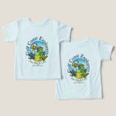 Nae Nae & Lulu Adventures Toddler T-Shirt (Ontwerp Voorkant & Achterkant)