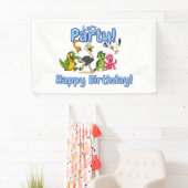 Nae Nae & Lulu Avonturen Feest Banner (Insitu)