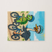 Nae Nae & Lulu Avonturen Fietsrit Puzzel (Horizontaal)