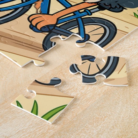 Nae Nae & Lulu Avonturen Fietsrit Puzzel (Zijkant)
