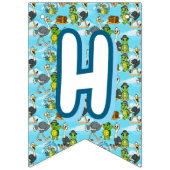 Nae Nae & Lulu BirthdayBbunting Banner (Tweede vlag)