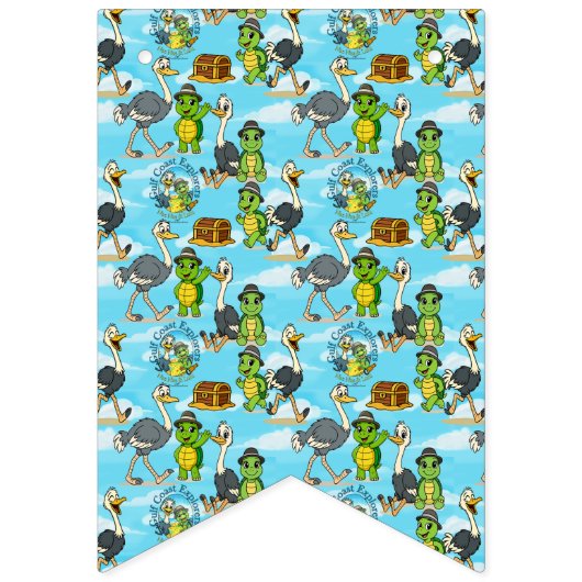 Nae Nae & Lulu BirthdayBbunting Banner (Eerste vlag)