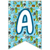 Nae Nae & Lulu BirthdayBbunting Banner (Derde vlag)