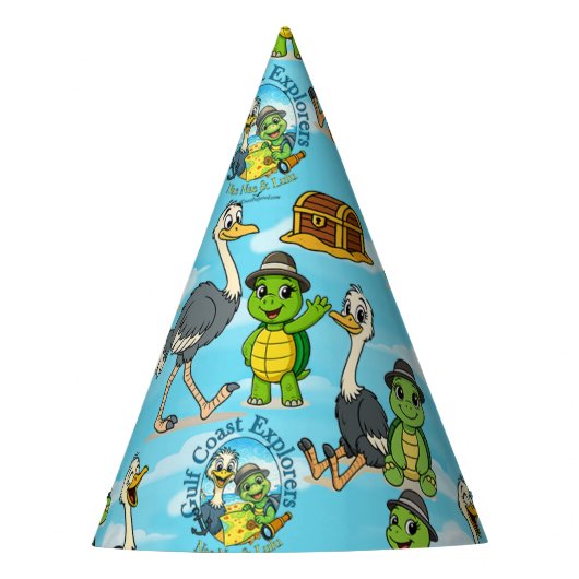 Nae Nae & Lulu Gulf Coast Explorers Feesthoedjes (Voorkant)