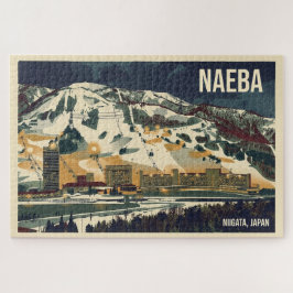 Naeba Niigata, Japan 1 - Jigsaw Puzzle 1014 Legpuzzel