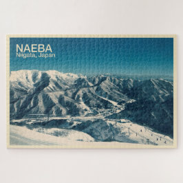 Naeba Niigata, Japan 2 - Jigsaw Puzzle 1014 Legpuzzel