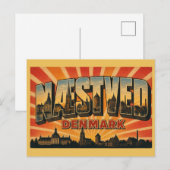 Næstved Denemarken Kerk Briefkaart (Voorkant / Achterkant)