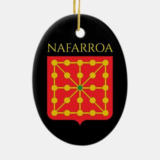Nafarroa Keramisch Ornament (Achterkant)