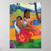 Nafea F, 1892 Poster (Voorkant)