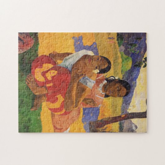 "Nafea Faa Ipoipo" - Paul Gauguin Legpuzzel (Horizontaal)