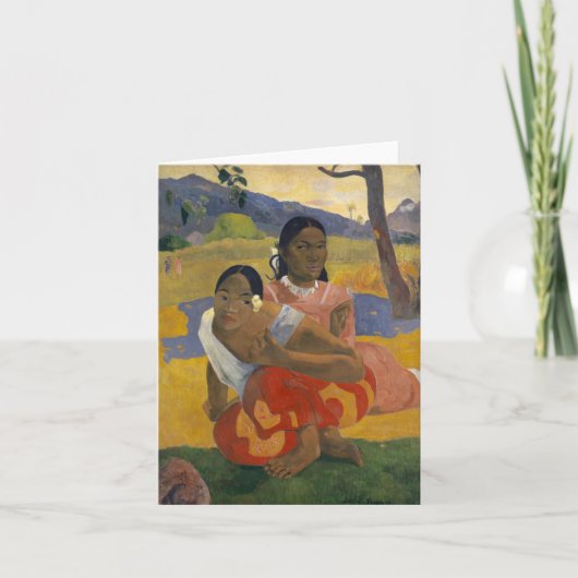 Nafea Faa Ipoipo? (wanneer ga je met me trouwen?) Kaart (Voorkant)