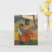 Nafea Faa Ipoipo? (wanneer ga je met me trouwen?) Kaart (Gele Bloem)