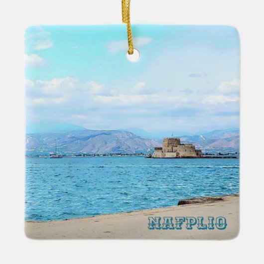 Nafplio Greece Souvenir Ornament (Voorkant)