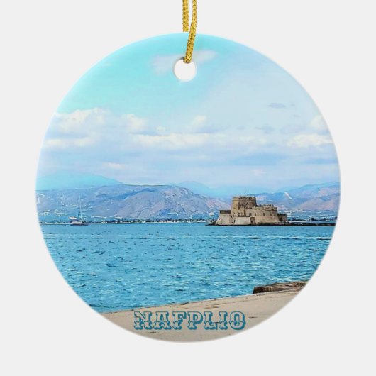 Nafplio Greece Souvenir Ornament (Voorkant)