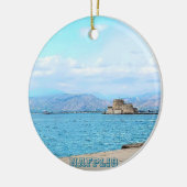 Nafplio Greece Souvenir Ornament (Links)