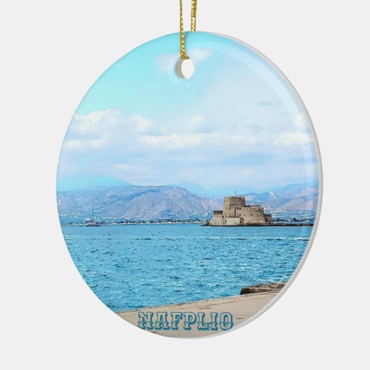 Nafplio Greece Souvenir Ornament (Links)