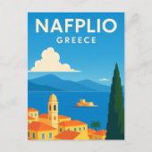 Nafplio Griekenland Decoratieve schilderkunst Briefkaart (Voorkant)