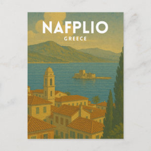 Nafplio Griekenland  reis Briefkaart