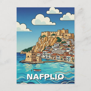 Nafplio Griekenland Reizen Briefkaart