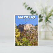 Nafplio Griekenland Reizen Briefkaart (Staand voorkant)