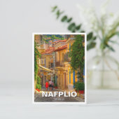 Nafplio Griekenland Reizen Briefkaart (Staand voorkant)