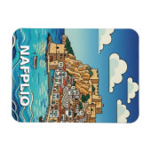Nafplio Griekenland Reizen Magneet (Horizontaal)