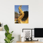 Naga bij Doi Suket, Chiang Mai, Thailand Poster (Thuiskantoor)