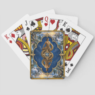 Naga, Gotisch Fantasie Monster Pokerkaarten