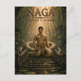 Naga Lotus Cisterne Donkere Cinema Briefkaart