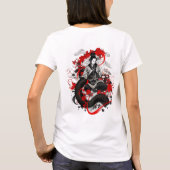 Naga Manga-Shirt | Japans Yakuza Design T-shirt (Achterkant)