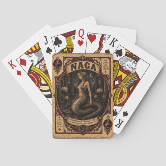 Naga, Oude Circus Monsters Pokerkaarten (Achterkant)