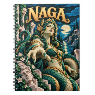 Naga, Papieren Knip Monster Notitieboek