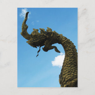 Naga ... Pha dat Luang Stupa, Laos Briefkaart